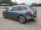 2021 Honda Pilot Touring Синий vin: 5FNYF5H64MB020766