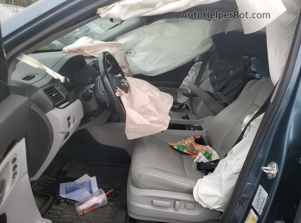 5FNYF5H64MB020766 2021 HONDA PILOT Синий Вид салона спереди