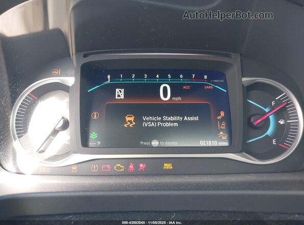 5FNYF6H01NB039827 2022 HONDA PILOT Белый Вид задних сидений