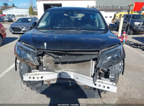 5FNYF6H20MB044467 2021 HONDA PILOT Черный Вид спереди