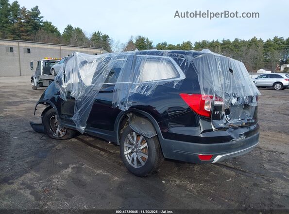 5FNYF6H55MB069844 2021 HONDA PILOT Черный Задняя левая четверть