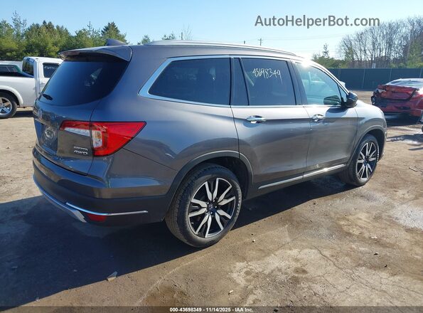 5FNYF6H62MB033604 2021 HONDA PILOT Серый Задняя правая четверть