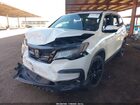 2022 Honda Pilot Awd Black Edition Белый vin: 5FNYF6H73NB008107