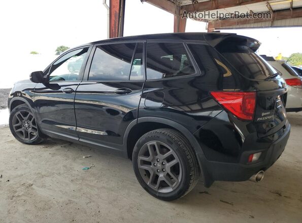 5FNYF7H50NB005377 2022 HONDA PASSPORT Черный Задняя левая четверть