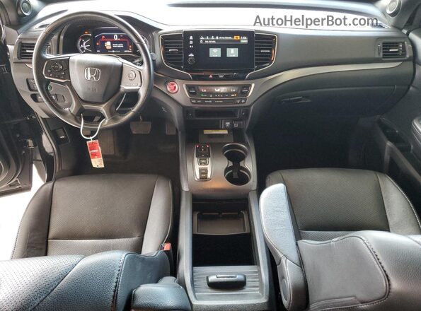 5FNYF7H50NB005377 2022 HONDA PASSPORT Черный Вид панели приборов