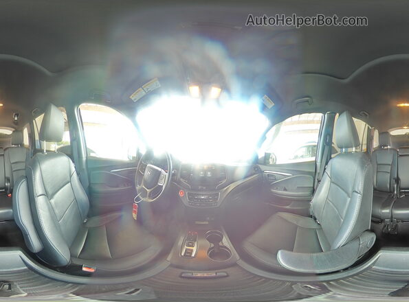 5FNYF7H50NB005377 2022 HONDA PASSPORT Черный Панорамный вид салона 360°