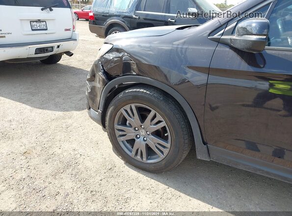 5FNYF7H52LB005703 2020 HONDA PASSPORT Black Вид спереду