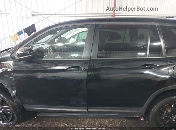 5FNYF8H28KB028672 2019 HONDA PASSPORT Черный Вид задней части салона