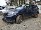 2021 Honda Passport Exl Blue vin: 5FNYF8H52MB027773