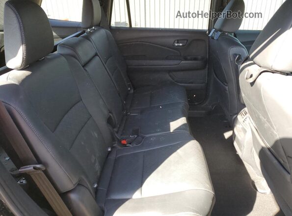 5FNYF8H53KB020831 2019 HONDA PASSPORT Черный Вид задней части салона