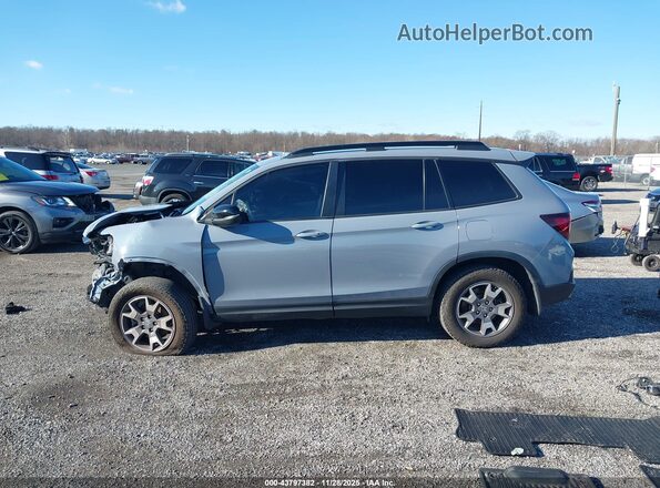 5FNYF8H66NB014695 2022 HONDA PASSPORT Синий 