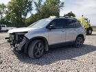 2021 Honda Passport Touring Silver vin: 5FNYF8H95MB035031
