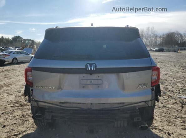 5FNYF8H98KB025333 2019 HONDA PASSPORT Серый Вид сзади