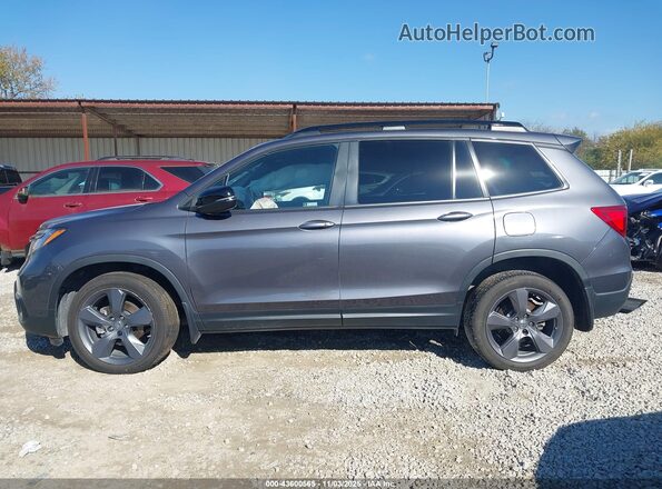 5FNYF8H99MB013971 2021 HONDA PASSPORT Gray Вид задньої частини салону