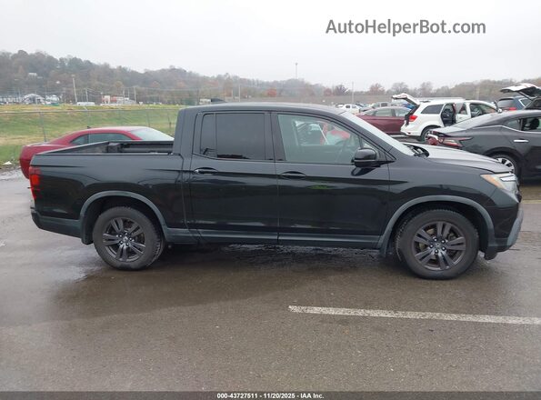 5FPYK2F10JB000695 2018 HONDA RIDGELINE Черный Вид задней части салона
