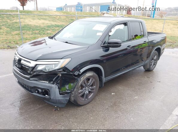 5FPYK2F10JB000695 2018 HONDA RIDGELINE Черный Передняя левая четверть