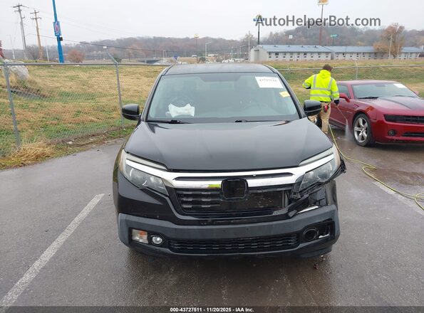 5FPYK2F10JB000695 2018 HONDA RIDGELINE Черный Вид щитка приборов