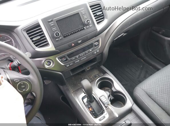 5FPYK2F11JB001404 2018 HONDA RIDGELINE White წინა პანელის ხედი