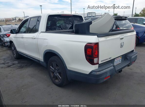 5FPYK2F11JB001404 2018 HONDA RIDGELINE White უკანა მარცხენა