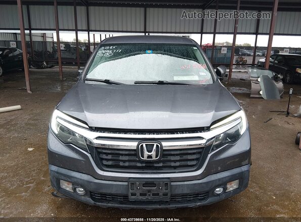5FPYK2F6XJB002157 2018 HONDA RIDGELINE Gray Widok zestawu wskaźników