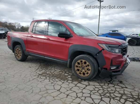 5FPYK3F10MB007284 2021 HONDA RIDGELINE Red Передня права чверть