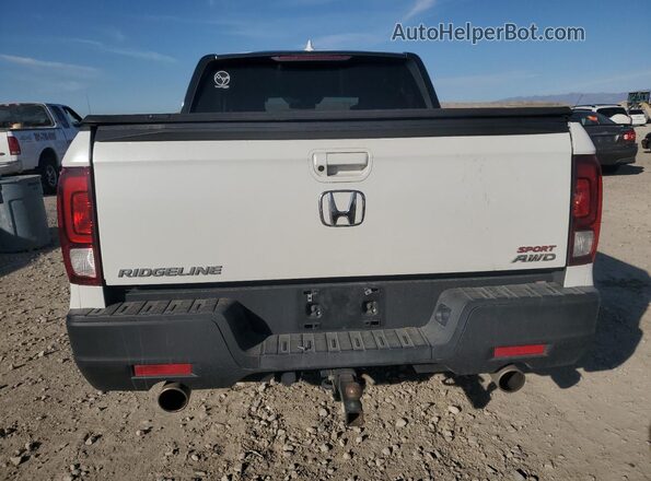 5FPYK3F12MB011434 2021 HONDA RIDGELINE Белый Вид сзади
