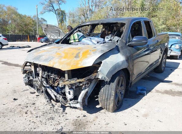 5FPYK3F54MB019165 2021 HONDA RIDGELINE Blue Vista tres cuartos delantera izquierda
