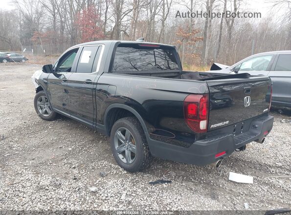 5FPYK3F57NB032963 2022 HONDA RIDGELINE Черный Задняя левая четверть