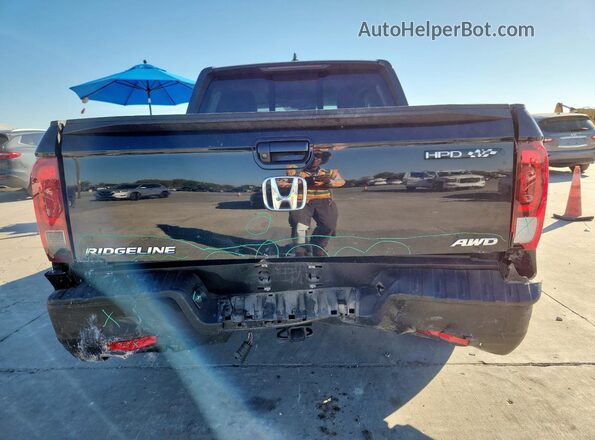 5FPYK3F59NB001052 2022 HONDA RIDGELINE Black Vista trasera