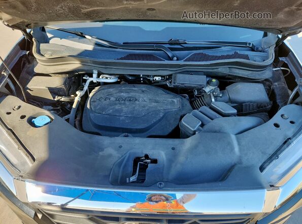 5FPYK3F59NB001052 2022 HONDA RIDGELINE Black Vista interior trasera