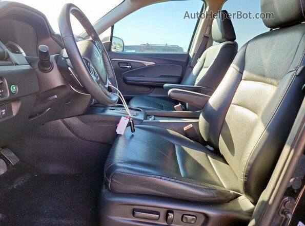 5FPYK3F59NB001052 2022 HONDA RIDGELINE Black Vista interior delantera