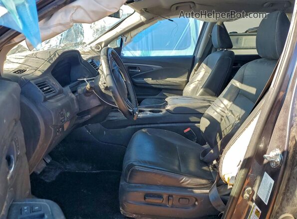 5FPYK3F5XRB027682 2024 HONDA RIDGELINE Gray Widok wnętrza z przodu