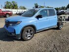 2024 Honda Ridgeline Trail Sport Blue vin: 5FPYK3F60RB002833