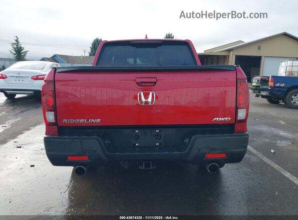 5FPYK3F75MB007754 2021 HONDA RIDGELINE Red 