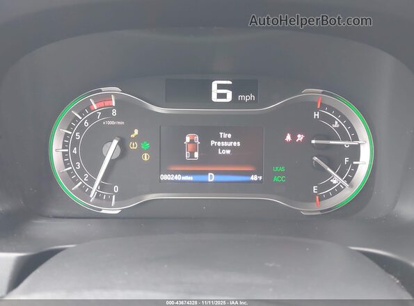 5FPYK3F75MB007754 2021 HONDA RIDGELINE Red Vista de los asientos traseros