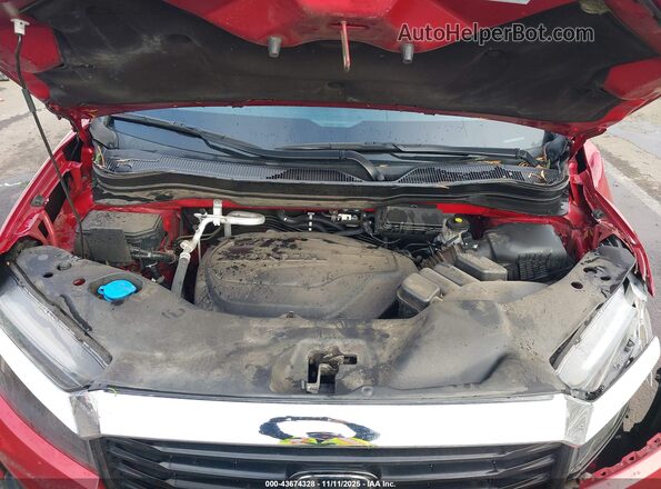 5FPYK3F75MB007754 2021 HONDA RIDGELINE Red Vista trasera