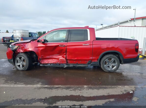 5FPYK3F75MB007754 2021 HONDA RIDGELINE Red 