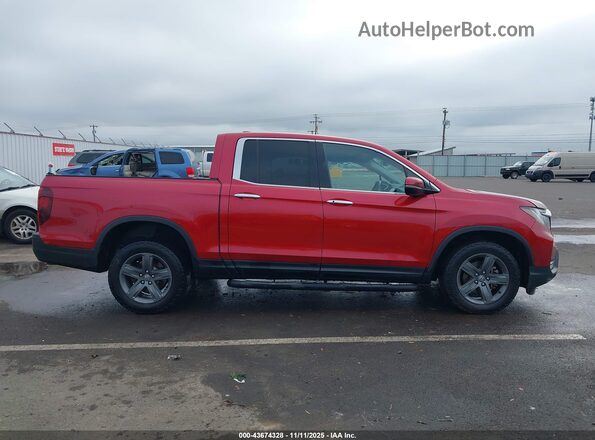 5FPYK3F75MB007754 2021 HONDA RIDGELINE Red Vista interior de 360 grados