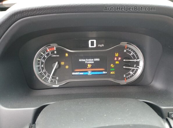 5FPYK3F75MB017913 2021 HONDA RIDGELINE Burgundy Instrument cluster view