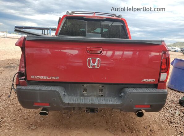 5FPYK3F75MB017913 2021 HONDA RIDGELINE Burgundy Rear view