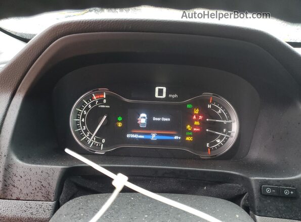 5FPYK3F75NB038052 2022 HONDA RIDGELINE Серый Вид щитка приборов