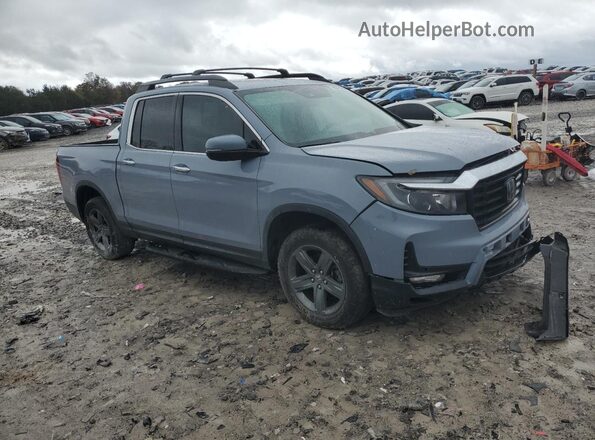 5FPYK3F75NB038052 2022 HONDA RIDGELINE Серый Передняя правая четверть