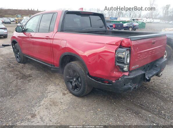 5FPYK3F83SB044954 2025 HONDA RIDGELINE Красный Задняя левая четверть