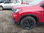 2025 Honda Ridgeline Black Edition Красный vin: 5FPYK3F83SB044954