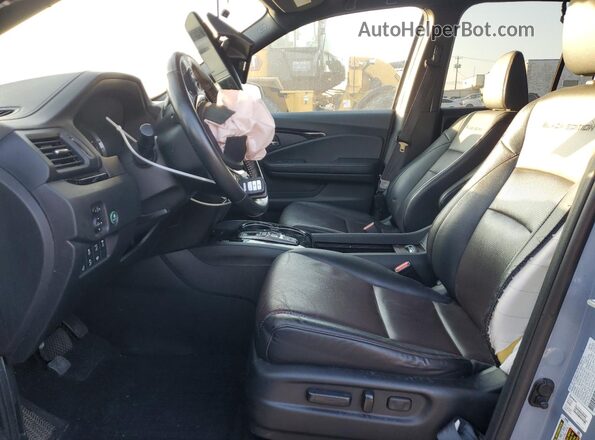 5FPYK3F86NB020801 2022 HONDA RIDGELINE Blue Вид салону спереду