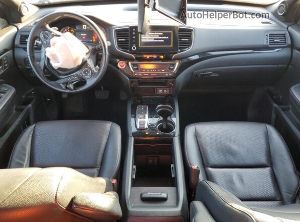 5FPYK3F86NB020801 2022 HONDA RIDGELINE Blue Вид панелі приладів