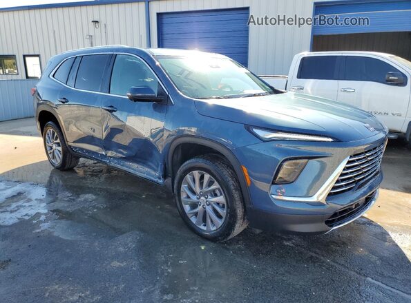 5GAEVAKS9TJ158641 2026 BUICK ENCLAVE Синий Передняя правая четверть