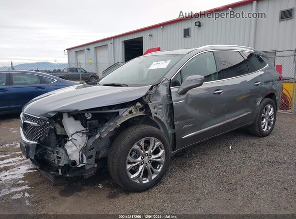 5GAEVCKWXMJ196055 2021 BUICK ENCLAVE Gray Передня ліва чверть
