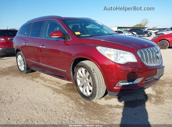 5GAKRCKD9GJ268745 2016 BUICK ENCLAVE Темно-бордовый Передняя правая четверть