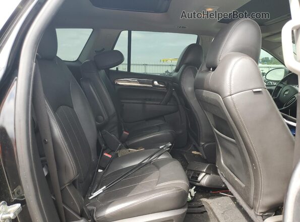 5GAKVBKD7GJ147198 2016 BUICK ENCLAVE Черный Вид задней части салона